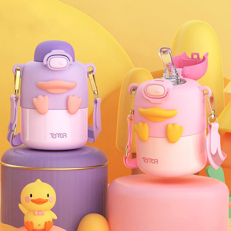 Gourde Isotherme Enfant 430 ml - Mr Duck