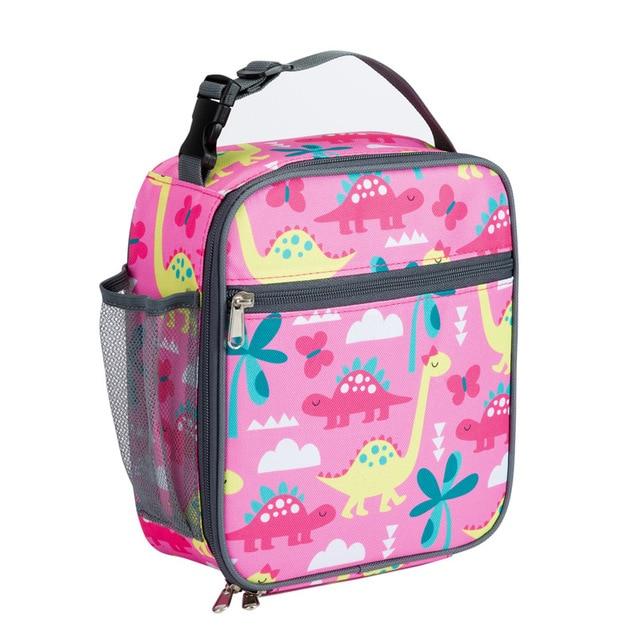 Sac Isotherme Repas Victoria Mon Sac Isotherme Pink Dinosaur bag