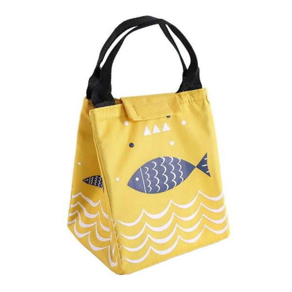 Sac isotherme repas Cape Town en coton et lin