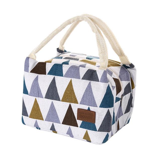 Sac Isotherme Repas Sidney Mon Sac Isotherme Bleu & Marron