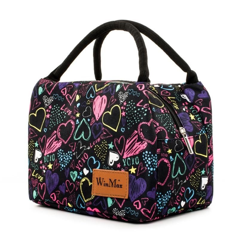 Sac Isotherme Repas Bangkok Mon Sac Isotherme Noir et Rose