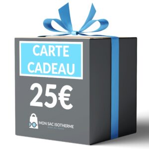 Carte cadeau Mon Sac Isotherme, trois montants