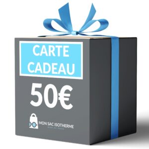 Carte cadeau Mon Sac Isotherme, trois montants