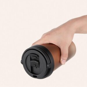 Mug Isotherme Inox Noir Mug Mon Sac Isotherme