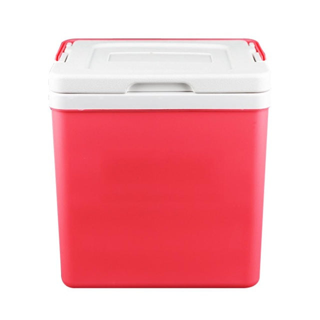 Glacière rigide 10 L rose, petit format et poignée rétractable