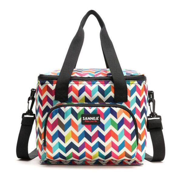 Glacière souple Happiness 10 L en polyester et canvas