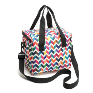 Glacière souple Happiness 10 L en polyester et canvas