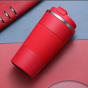 Mug isotherme inox, 380 ou 510 ml, cinq coloris