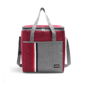 Sac isotherme repas Genève, de 6,3 L à 27,3 L, gris ou rouge