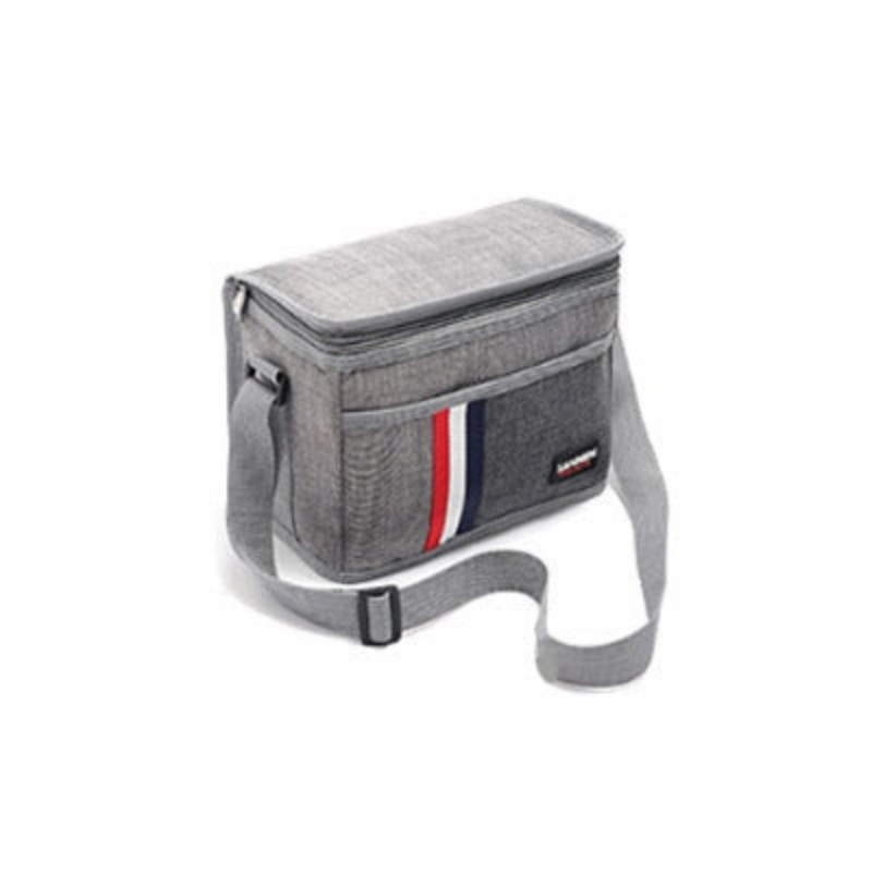 Sac isotherme repas Genève, de 6,3 L à 27,3 L, gris ou rouge