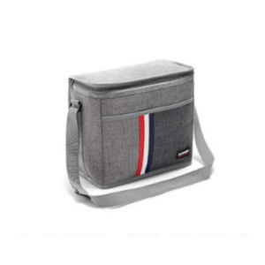 Sac isotherme repas Genève, de 6,3 L à 27,3 L, gris ou rouge