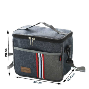 Sac isotherme repas Palo Alto en denim, 15 modèles