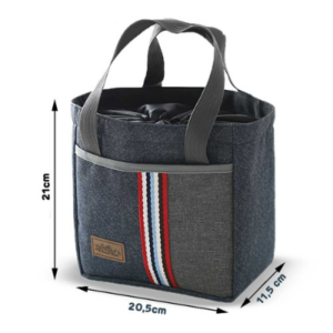 Sac isotherme repas Palo Alto en denim, 15 modèles