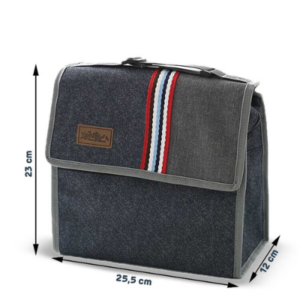Sac isotherme repas Palo Alto en denim, 15 modèles