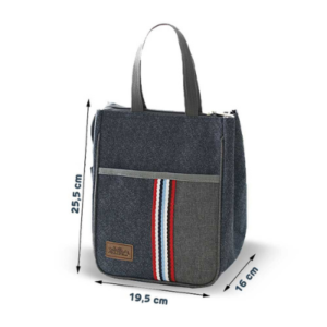Sac isotherme repas Palo Alto en denim, 15 modèles