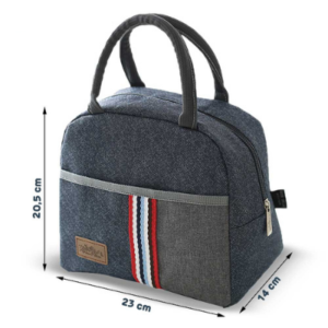 Sac isotherme repas Palo Alto en denim, 15 modèles