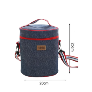 Sac isotherme repas Toulon à finitions denim, 5 modèles
