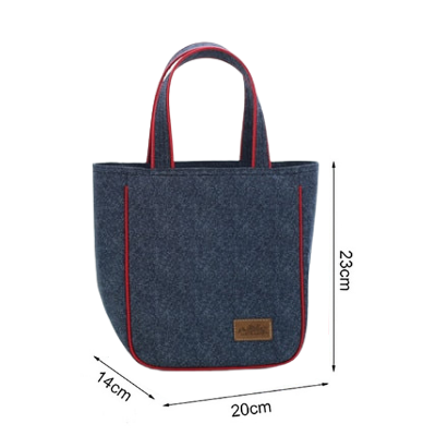 Sac isotherme repas Toulon à finitions denim, 5 modèles