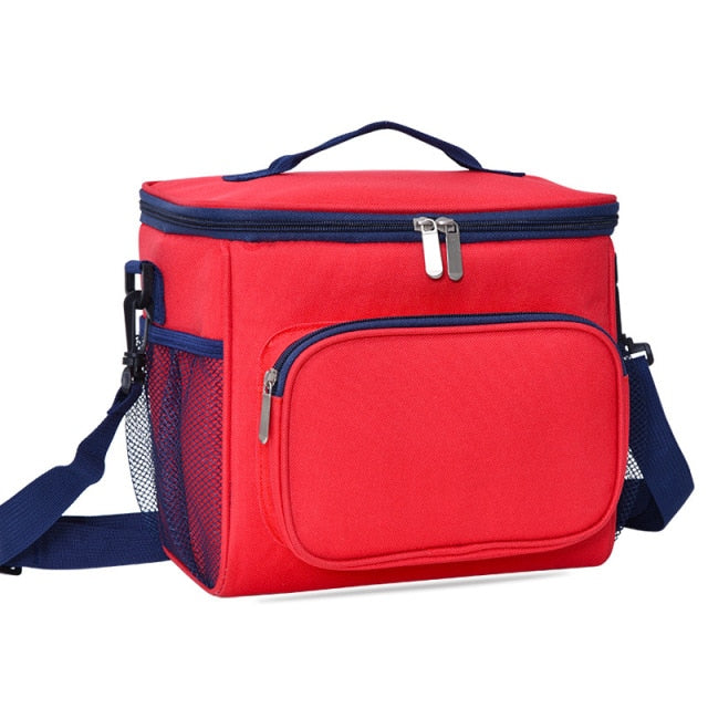 Sac isotherme repas Manille à sangle amovible, quatre coloris
