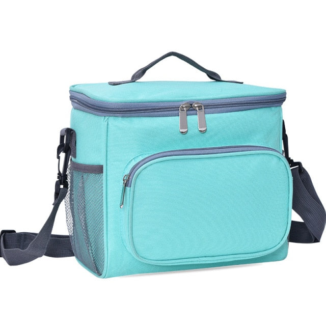 Sac isotherme repas Manille à sangle amovible, quatre coloris