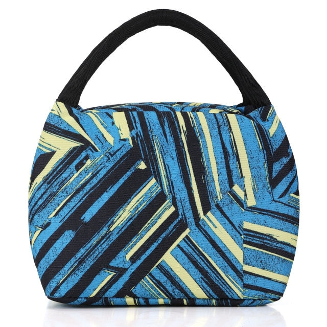 Sac isotherme repas Mexico, format sac à main, aluminium laminé