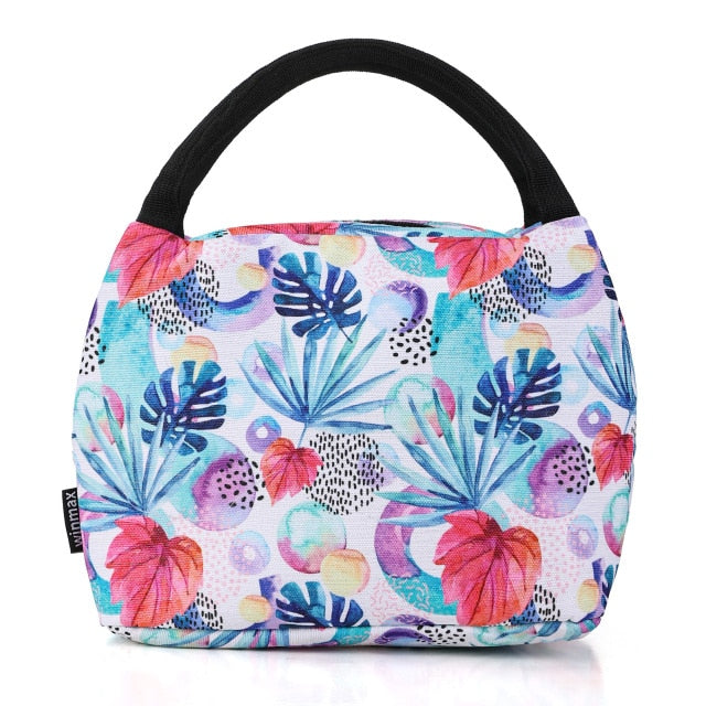 Sac isotherme repas Tolède à fleurs colorées