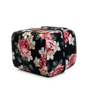 Sac isotherme repas New Delhi à motif fleuri, esprit îles