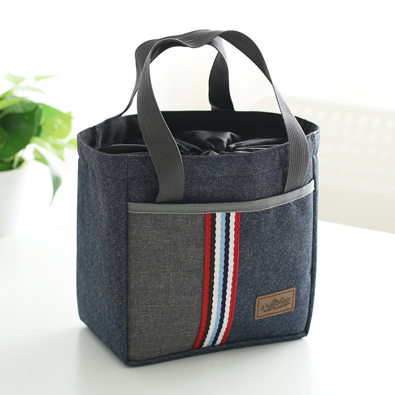 Sac isotherme repas Palo Alto en denim, 15 modèles