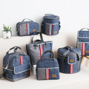 Sac isotherme repas Palo Alto en denim, 15 modèles