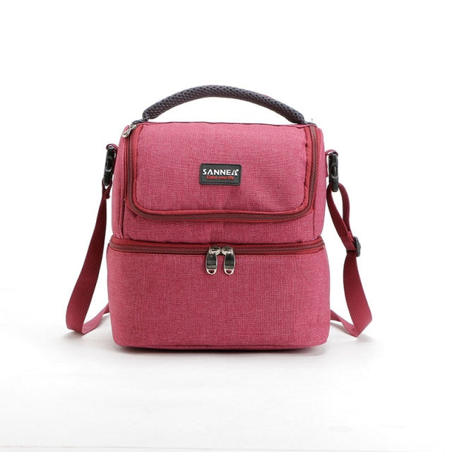 Sac isotherme repas Cologne en Oxford 600D, poignées et sangle