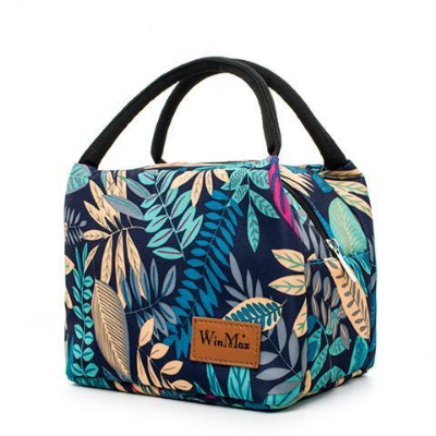 Sac isotherme repas Jakarta à fleurs tropicales