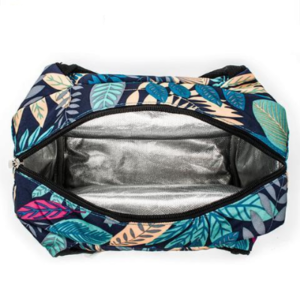 Sac isotherme repas Jakarta à fleurs tropicales