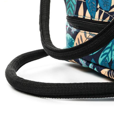 Sac isotherme repas Jakarta à fleurs tropicales