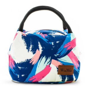 Sac isotherme repas Dacca à motifs colorés en polyester 900D