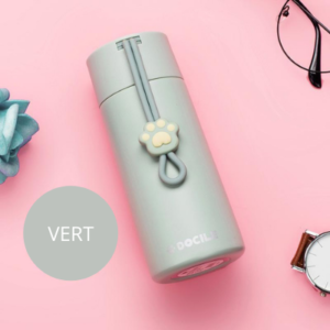 Gourde isotherme Fantaisie 200 ml, inox 304 en quatre coloris
