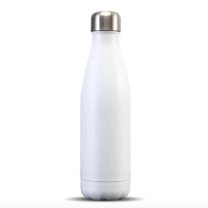 Bouteille isotherme Blanc 500 ml au design épuré