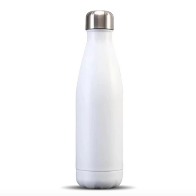 Bouteille isotherme Blanc 500 ml au design épuré