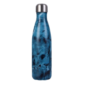 Bouteille isotherme Bleu Corail 500 ml, double paroi