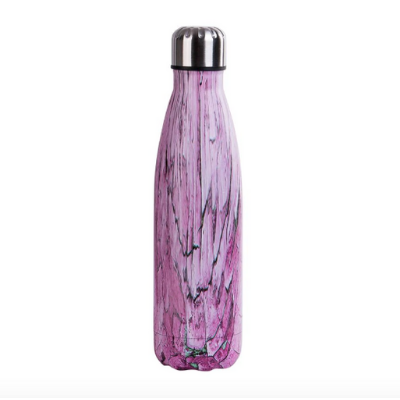Bouteille isotherme Bois Rose 500 ml, bouchon hermétique