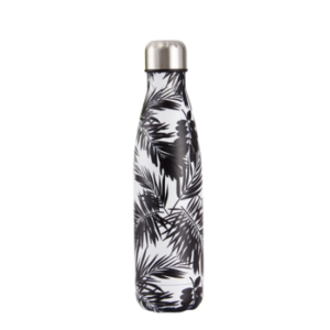 Bouteille isotherme Palmier, motif tropical 500 ml