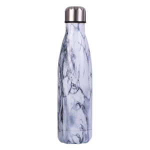 Bouteille isotherme Motif Marbre 500 ml en acier inoxydable