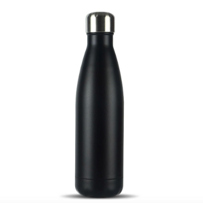 Bouteille isotherme Noire 500 ml en inox pour tous les jours