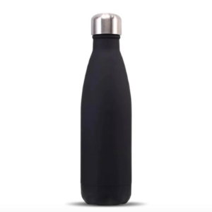 Bouteille isotherme noir mat en inox, 500 ml