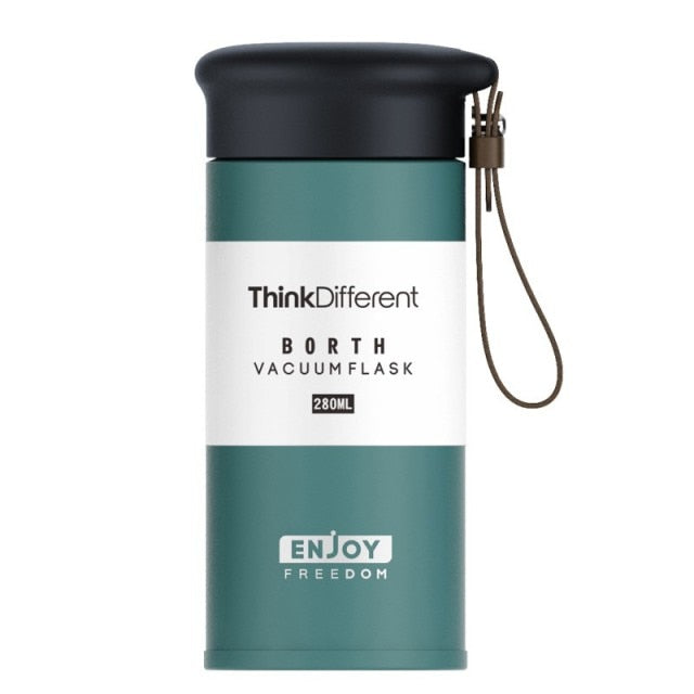Gourde isotherme à infuseur en inox 304, 280 ou 450 ml