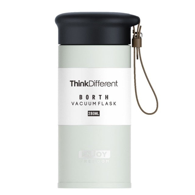 Gourde isotherme à infuseur en inox 304, 280 ou 450 ml