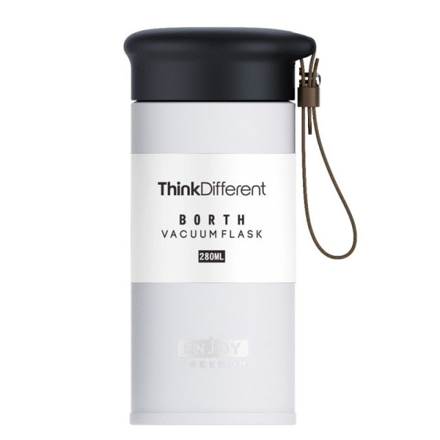 Gourde isotherme à infuseur en inox 304, 280 ou 450 ml