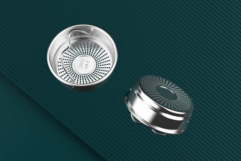 Gourde isotherme à infuseur en inox 304, 280 ou 450 ml