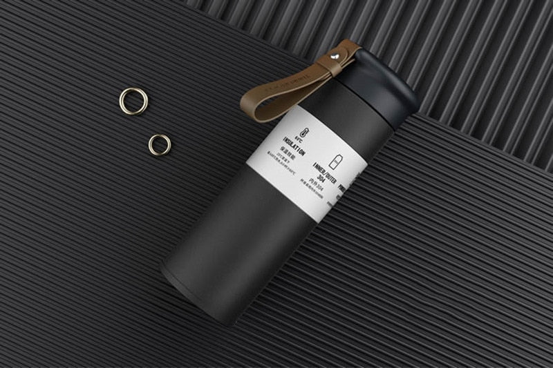 Gourde isotherme à infuseur en inox 304, 280 ou 450 ml