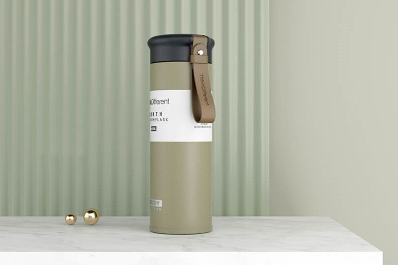 Gourde isotherme à infuseur en inox 304, 280 ou 450 ml