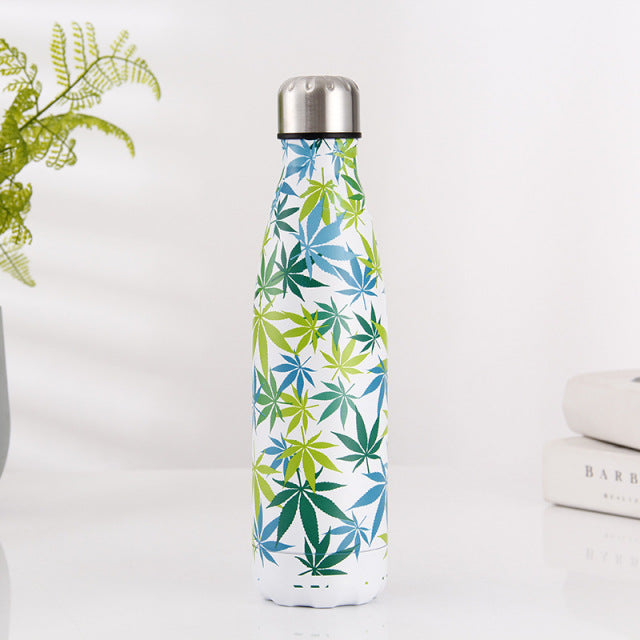 Bouteille isotherme Chanvre 500 ml, bouchon silicone